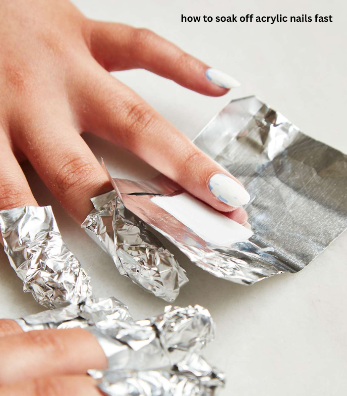 How to Soak Off Acrylic Nails Fast at Home Without Damage (2024)