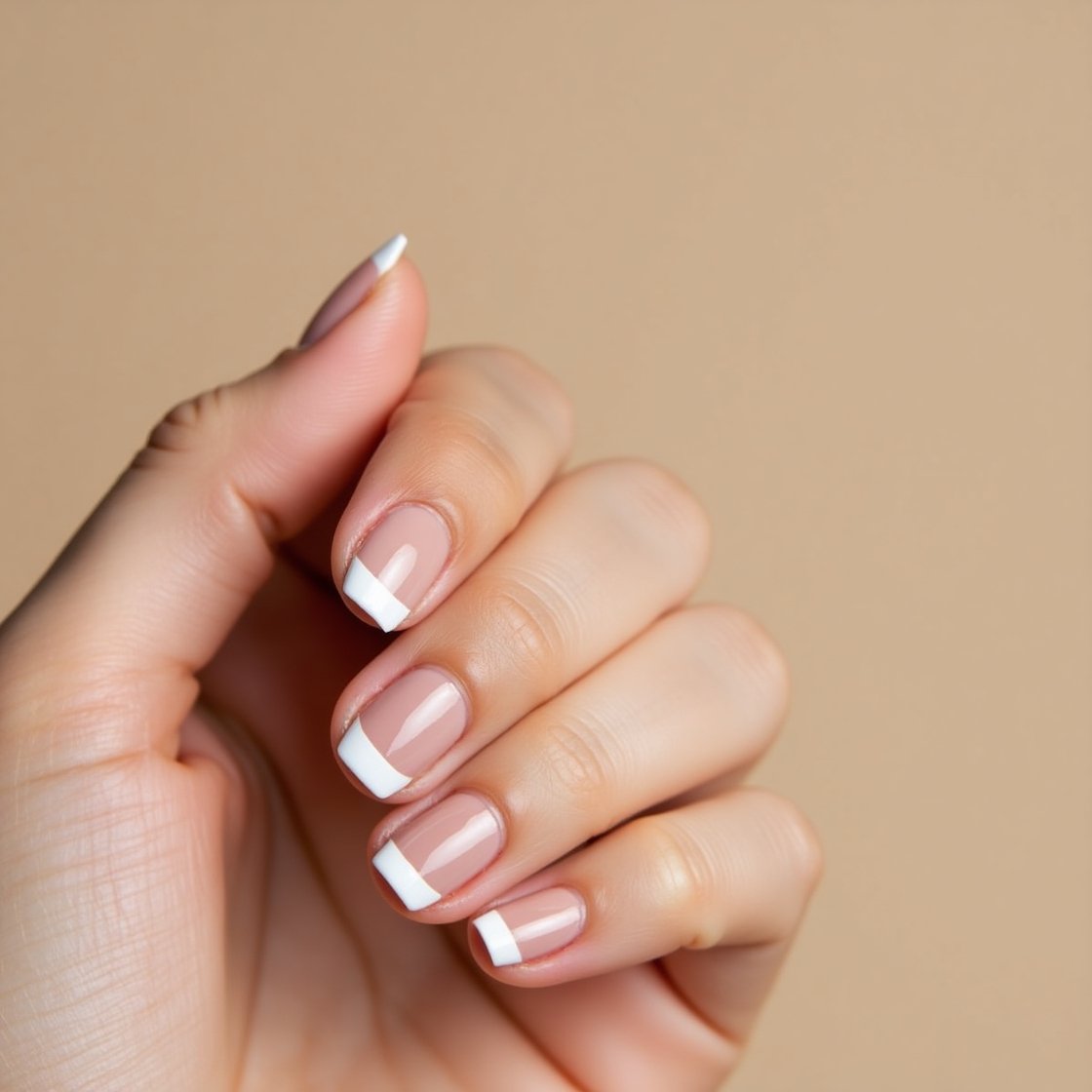 Solar Nails White Tip – Elegant Long-Lasting French Look 2025